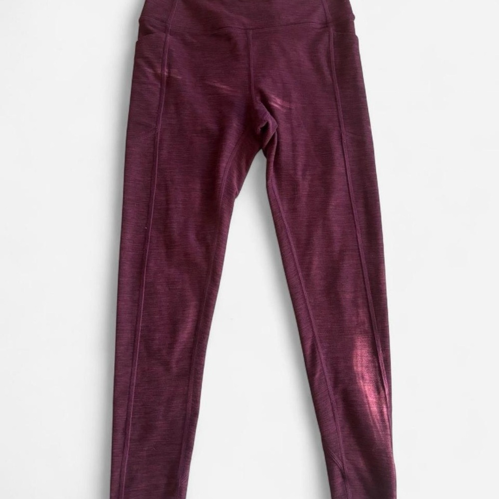 Victoria's Secret burgundy leggings
